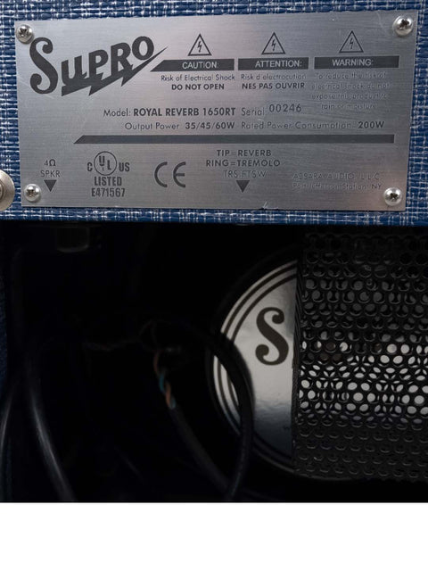 SOLD - Supro Royal Reverb 1650 RT Combo – USA 2014