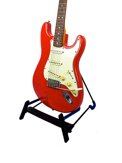 SOLD - Fender American Vintage 62 Strat AVRI – Fiesta Red – USA 1996