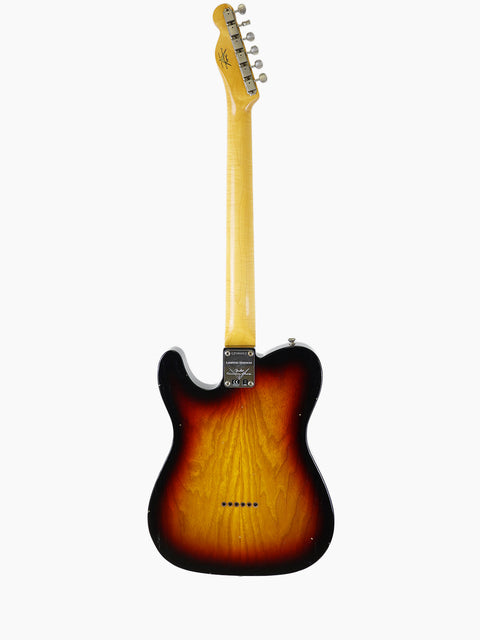 A sunburst-finished Fender Limited Edition ’60s Telecaster Thinline guitar displayed on a clean white background.