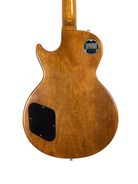 Back view of a Gibson Custom Historic Limited Edition electric guitar with a wooden body, showcasing its vintage design.