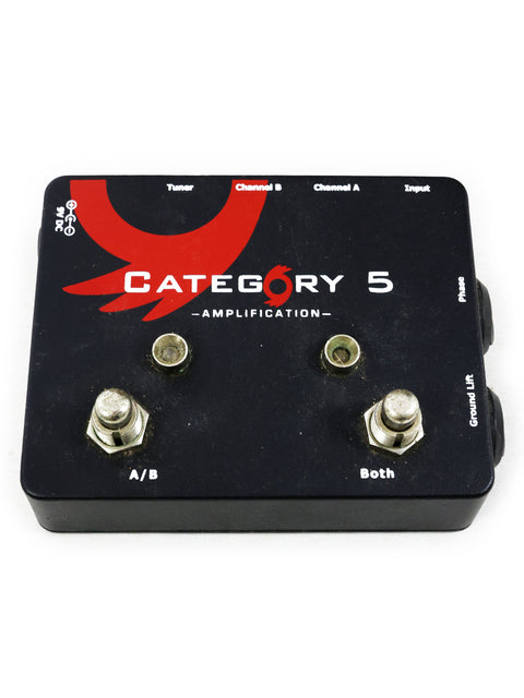 Black and white box featuring "Category 5," showcasing the Ivan Combo Amplifier, USA edition from 2012.