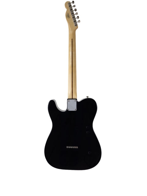 Black electric guitar with a wooden body, Fender Custom Shop 30th Anniversary ’51 Nocaster NOS, USA 2017 model.
