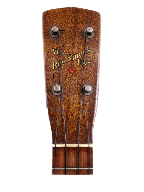 Classic 1940s WS-1 ukulele, Harmony Roy Smeck Vita-uke from 1927, ideal for musicians seeking vintage charm and quality sound.