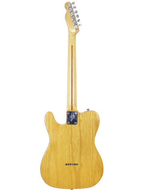 Classic 1977-78 Fender Telecaster guitar, showcasing a wooden body and neck, a true vintage piece for collectors.