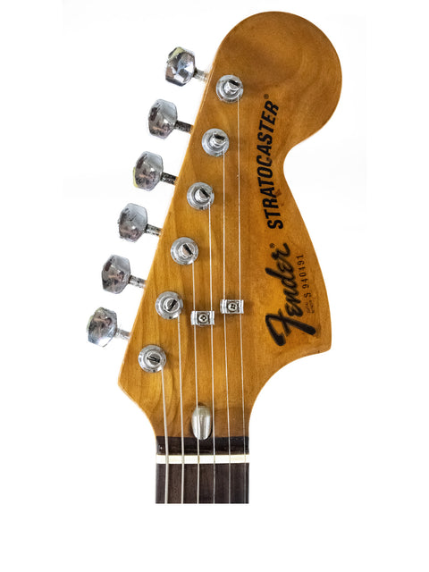 Classic 1979 Fender Stratocaster electric guitar from the USA, featuring a timeless design and rich musical heritage.