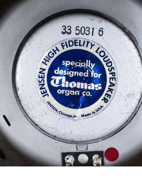 Close-up of a label on a metal item, highlighting the 1952 USA Fender Tweed 5B3 Deluxe.