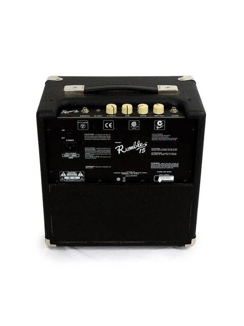 Fender Ripper 50W tube amplifier, showcasing its sleek design and robust sound capabilities for bass enthusiasts.