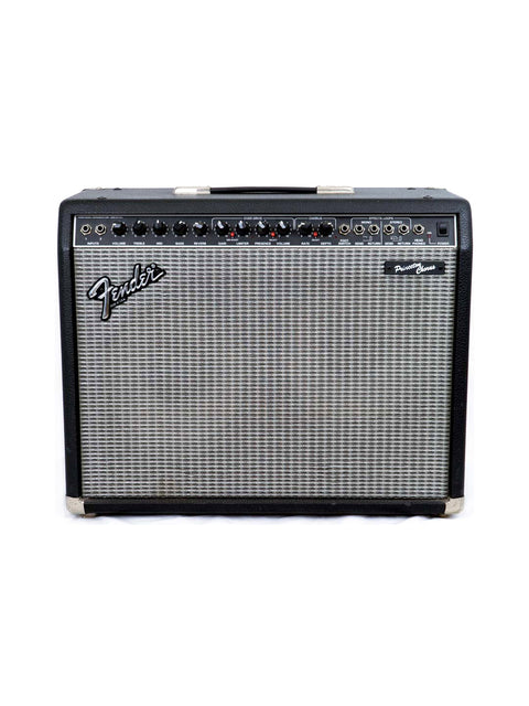 Fender Super Reverb 60W amplifier, showcasing its classic design and powerful sound, perfect for musicians and enthusiasts.