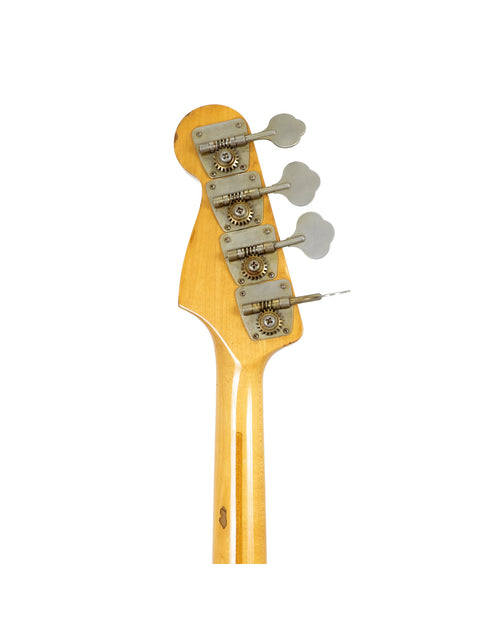Greco PB 750 electric bass guitar featuring four strings, crafted in Japan by Matsumoko from 1971 to 1975.