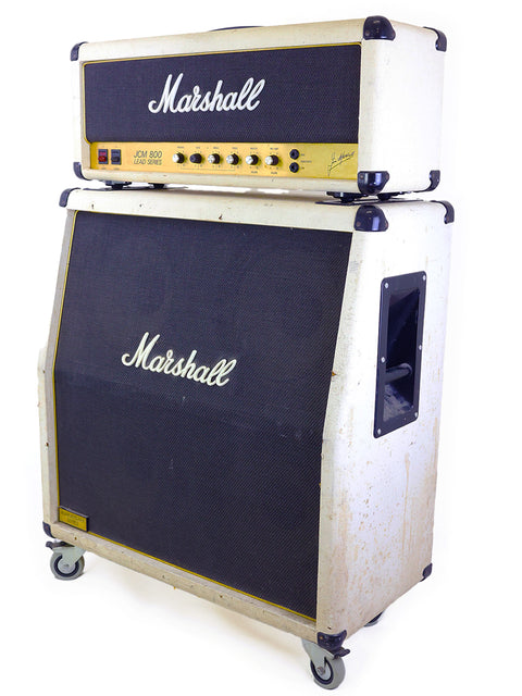 Marshall JCM800 2204 50W Tube Head with Marshall 4x12 Quad Cabinet – UK 1984
