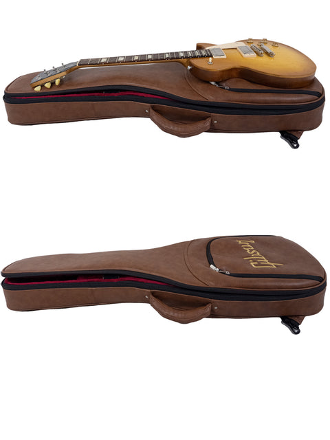 Sturdy hardshell case for the Gibson Les Paul Classic, specifically made for the 2019 USA Tribute model, ensuring safe storage.