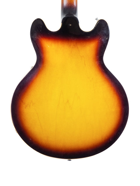 Sunburst-finished Gibson Custom Shop ES 339 guitar from Memphis, USA, 2009, displaying a rich color and fine craftsmanship.
