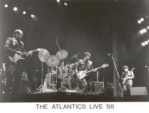 The Atlantic rocking the club with a vintage 1964 Fender Stratocaster, beautifully refinished and ready to jam.