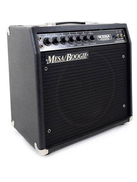 The Mesa Boogie Mark III amplifier, a 1987 model, displayed prominently, highlighting its vintage appeal and craftsmanship.