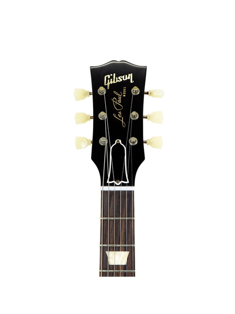 The iconic Gibson Custom Historic Limited Edition VOS LPR-6 1956 Les Paul Reissue Goldtop electric guitar, featuring a rich gold finish.
