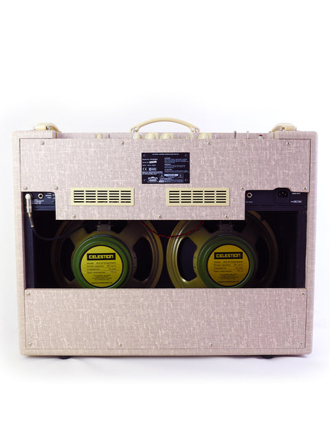 Vintage Vox AC30HW2 combo amplifier from 2013, featuring two speakers for a classic sound experience.
